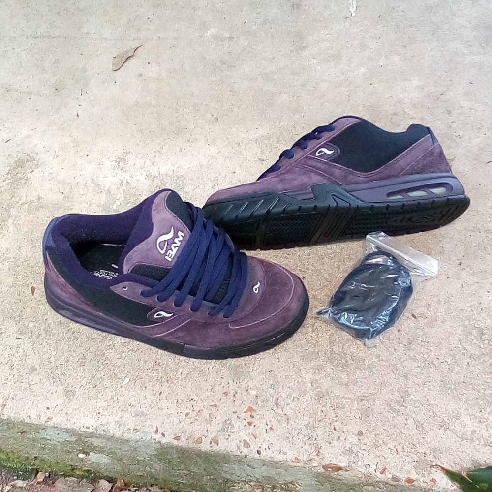 Bam margera adio footwear purple v2 size 7